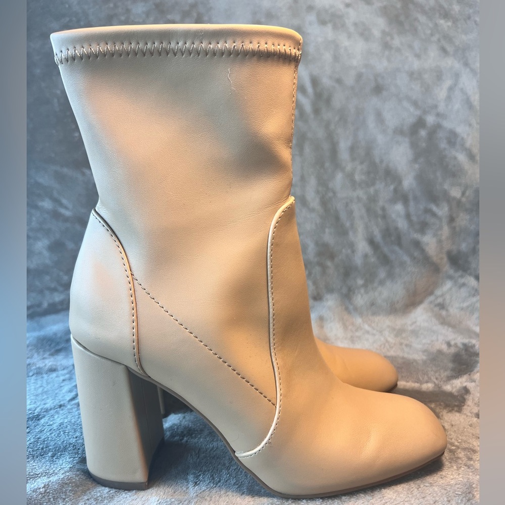 A New Day Nude Zip-Up Ankle Boots